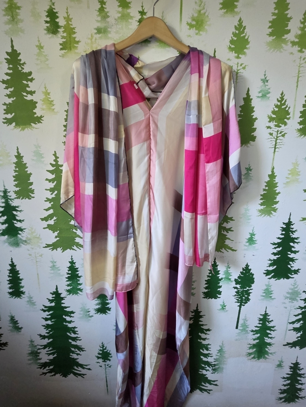 Women’s Pink Kaftan Dress